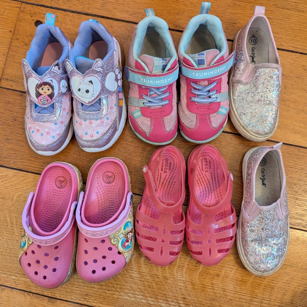 lot of Girls Size 10 shoes
